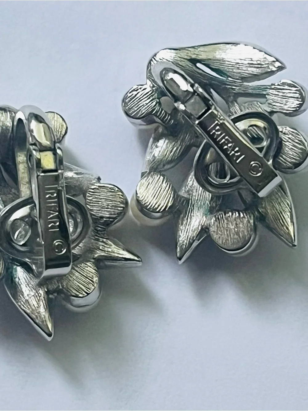 Trifari ring featuring